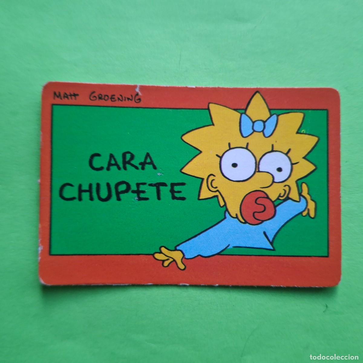 Coleccionismo Cromos antiguos: BOLLYCAO - LOS SIMPSONS - CROMO PEGATINA SIN PEGAR - THE SIMPSONS