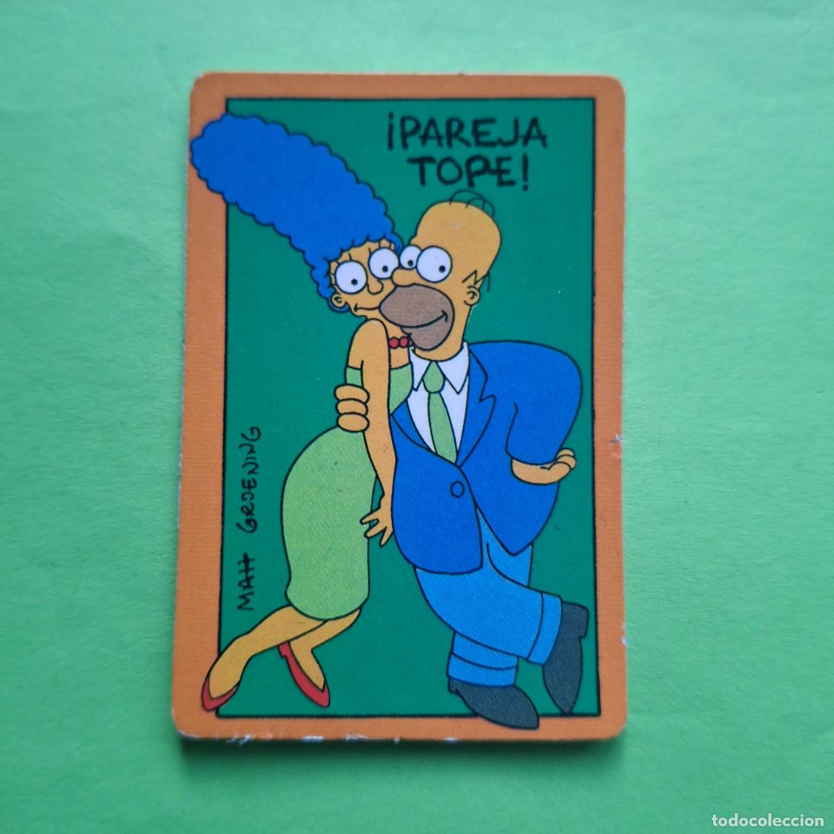 Collectable Antique Stickers: BOLLYCAO - LOS SIMPSONS - CROMO PEGATINA SIN PEGAR - THE SIMPSONS