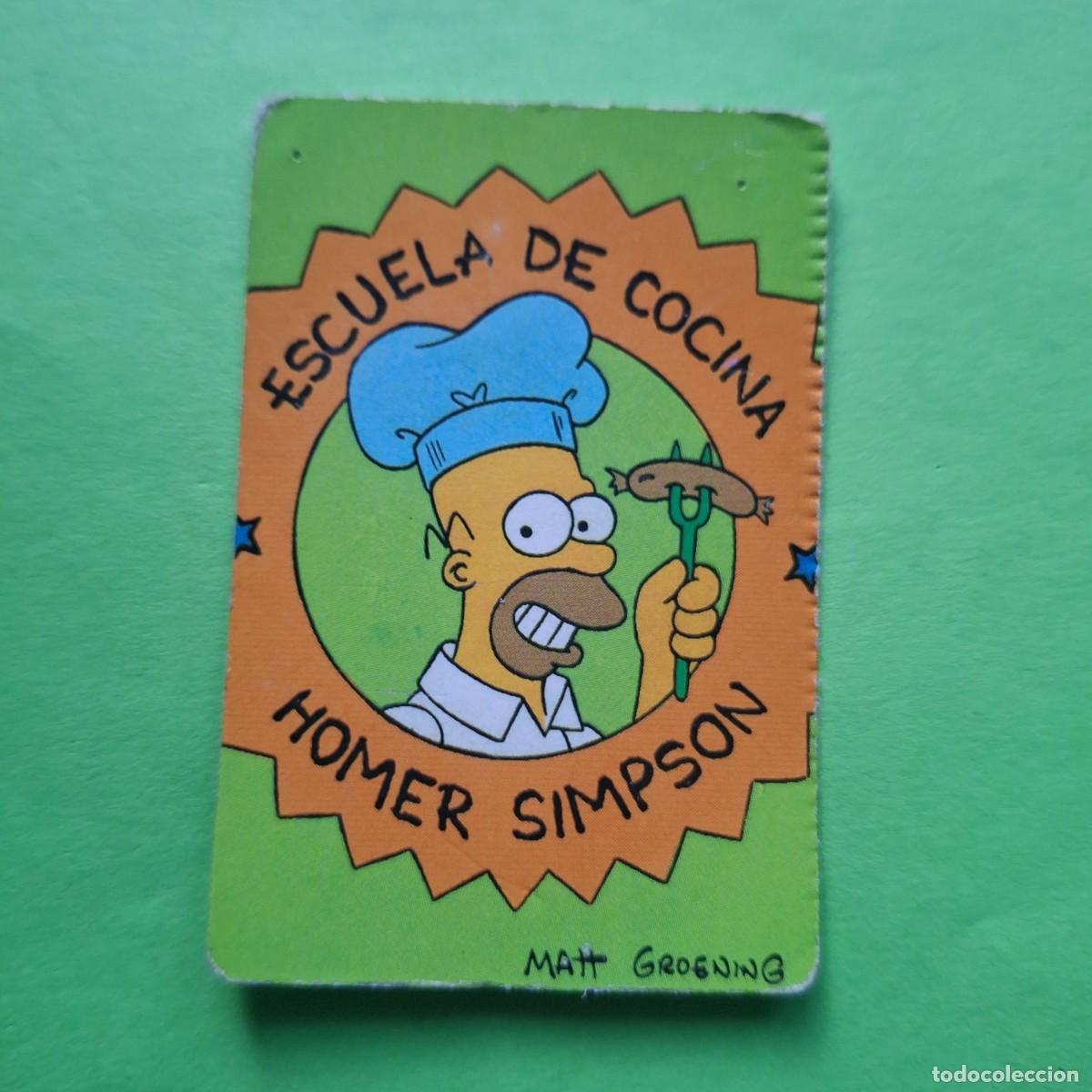 Colecionismo Cromos antigos: BOLLYCAO - LOS SIMPSONS - CROMO PEGATINA SIN PEGAR - THE SIMPSONS