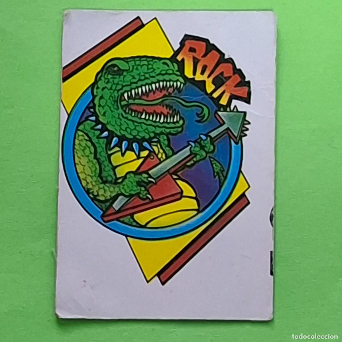 Colecionismo Cromos antigos: BOLLYCAO - SKATEBOARDS TERRORIFICOS - CROMO PEGATINA ADHESIVO SIN PEGAR - ROCK