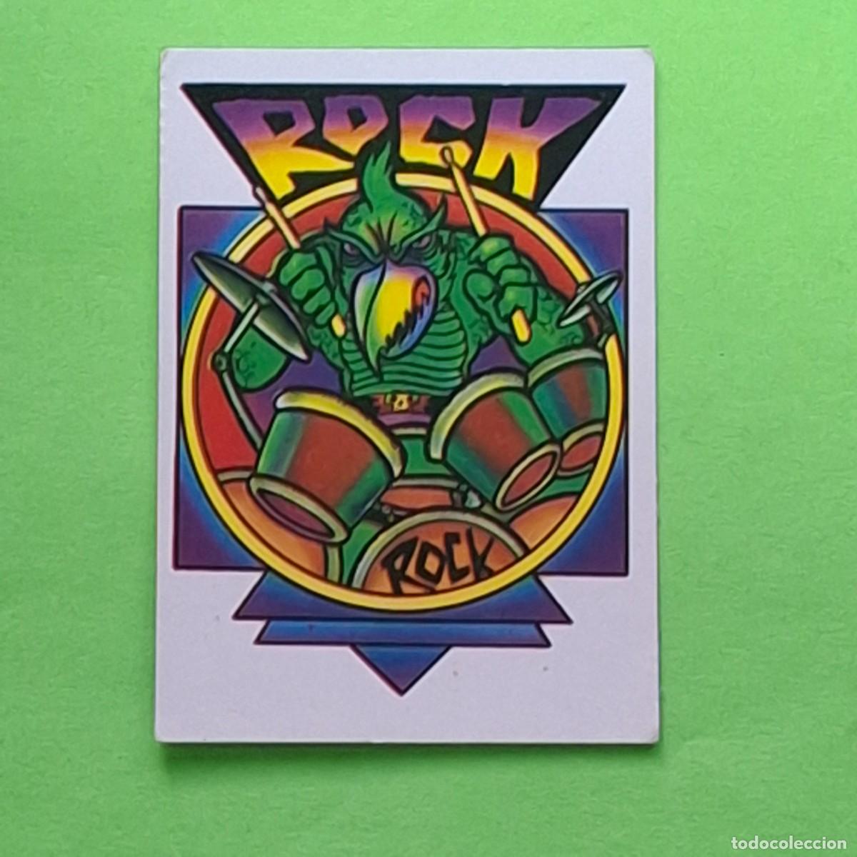 Colecionismo Cromos antigos: BOLLYCAO - SKATEBOARDS TERRORIFICOS - CROMO PEGATINA ADHESIVO SIN PEGAR - ROCK