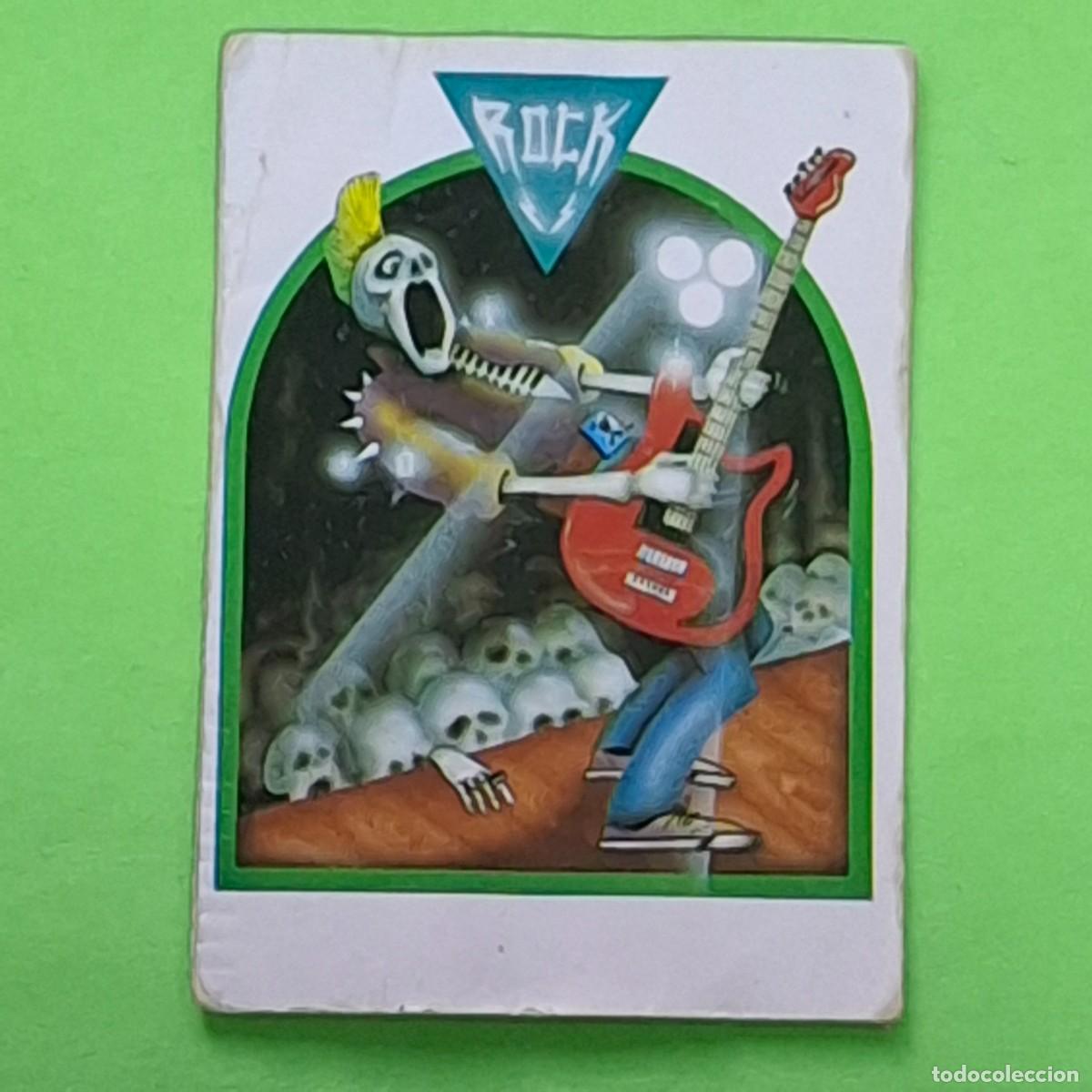 Colecionismo Cromos antigos: BOLLYCAO - SKATEBOARDS TERRORIFICOS - CROMO PEGATINA ADHESIVO SIN PEGAR - ROCK