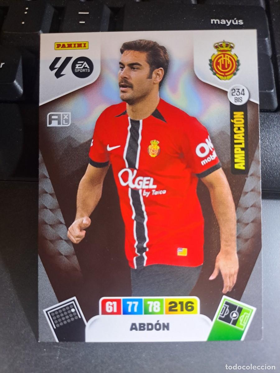 Coleccionismo Cromos antiguos: ADRENALYN XL ABDON 234 BIS AMPLIACION MALLORCA CROMO LIGA 2025 2026 25 26 PANINI