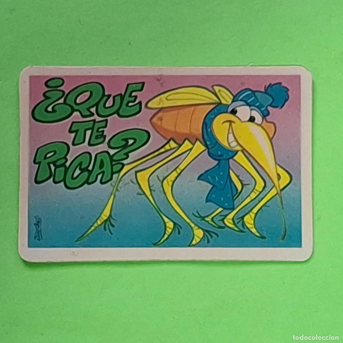 Collectable Antique Stickers: BOLLYCAO - PEGUI TARJETA - CROMO - &iquest; QUE TE PICA ? MOSQUITO