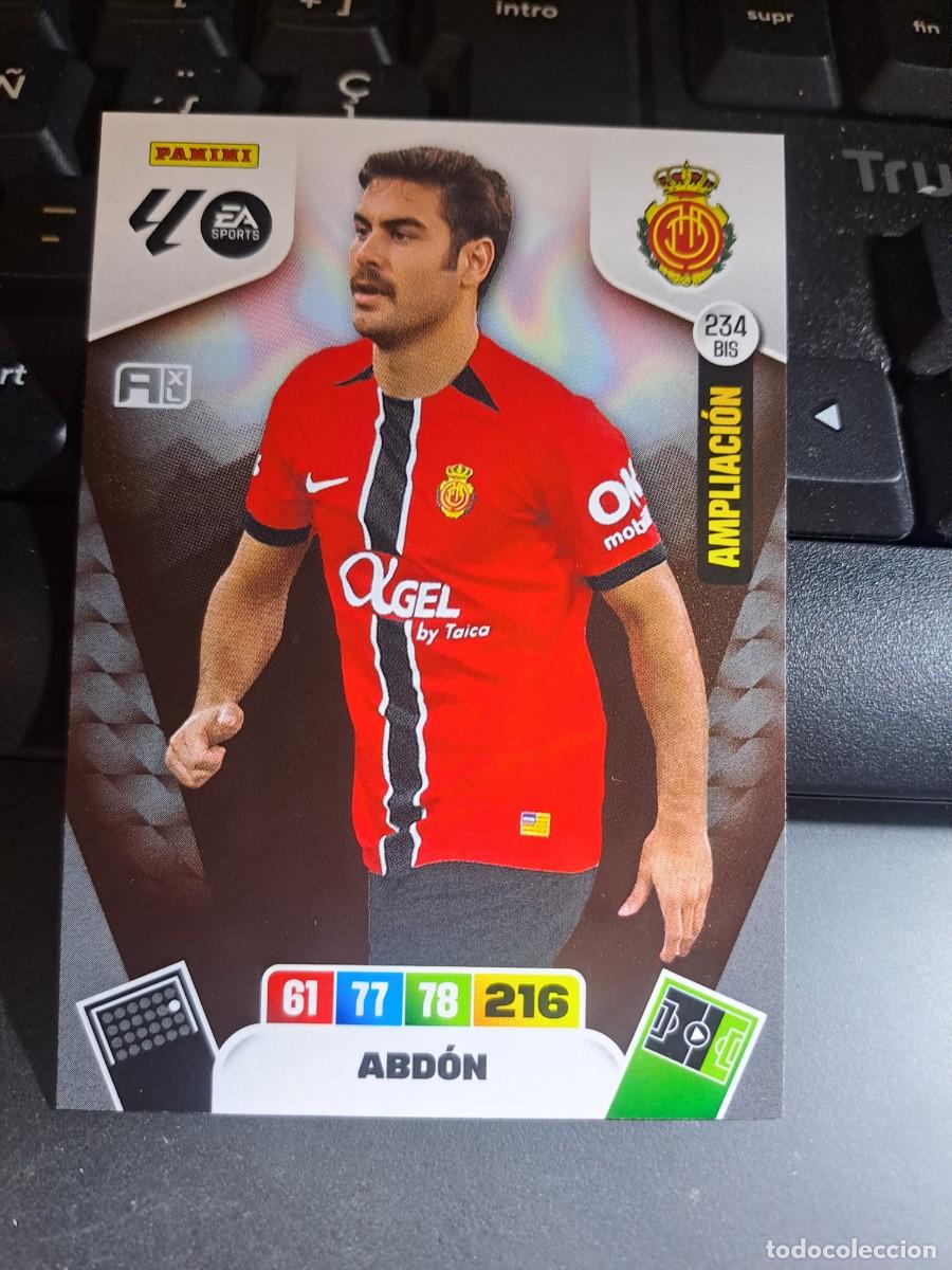 Coleccionismo Cromos antiguos: ADRENALYN XL ABDON 234 BIS AMPLIACION MALLORCA CROMO LIGA 2025 2026 25 26 PANINI