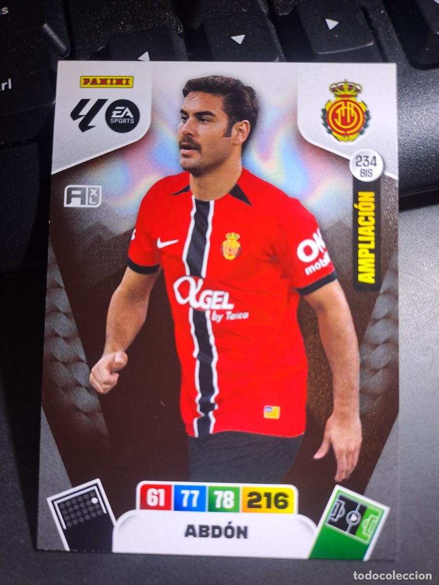 Coleccionismo Cromos antiguos: ADRENALYN XL ABDON 234 BIS AMPLIACION MALLORCA CROMO LIGA 2025 2026 25 26 PANINI