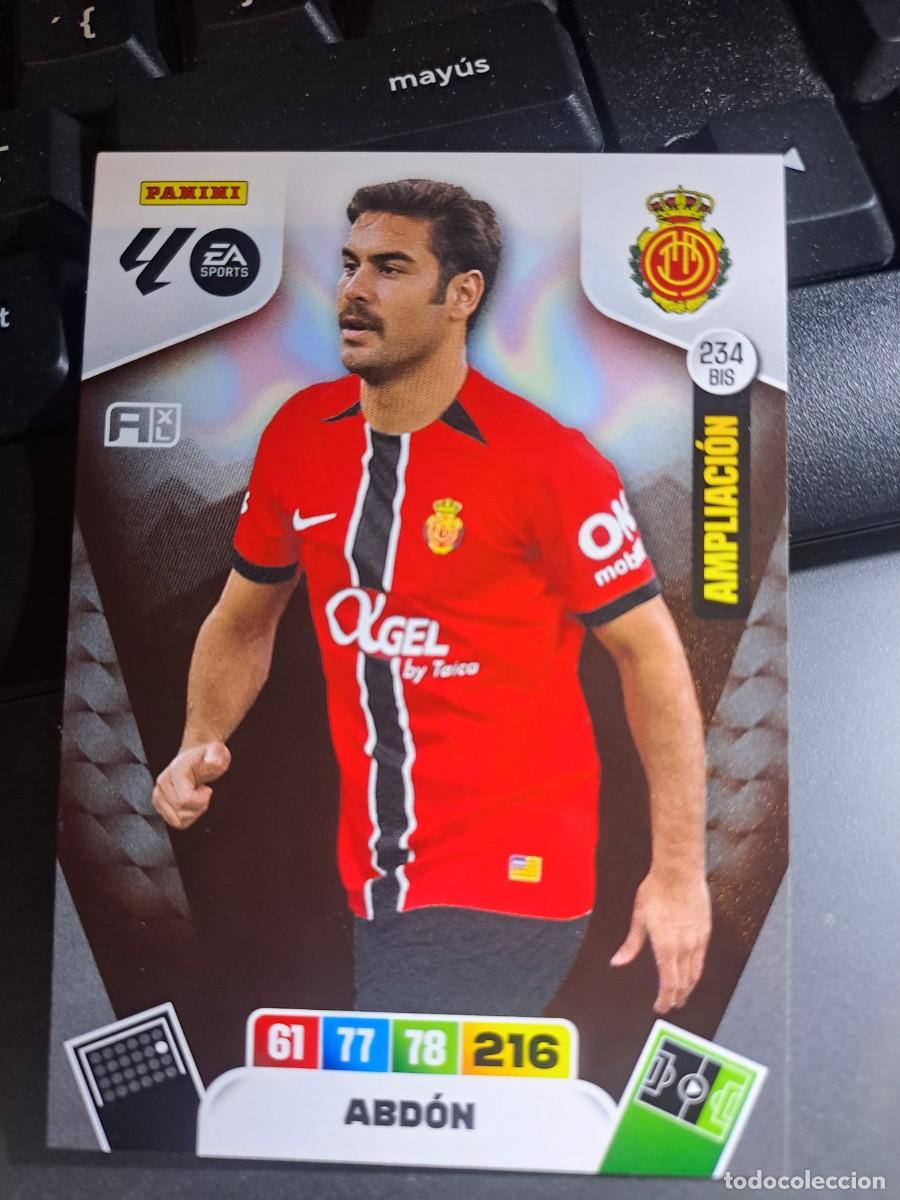 Coleccionismo Cromos antiguos: ADRENALYN XL ABDON 234 BIS AMPLIACION MALLORCA CROMO LIGA 2025 2026 25 26 PANINI