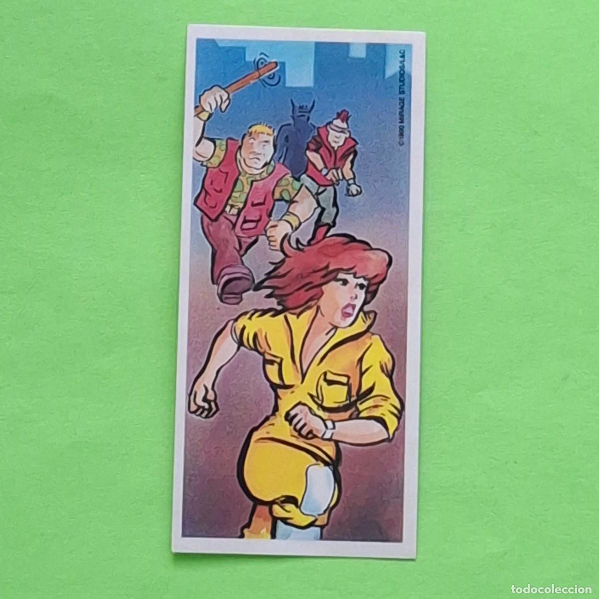 Collectable Antique Stickers: DANONE - TORTUGAS NINJA N&ordm; 28 - CORMO PEGATINA ADHESIVO