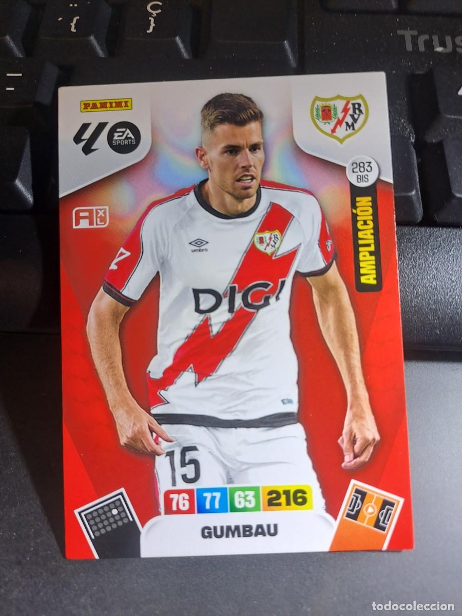 Coleccionismo Cromos antiguos: ADRENALYN XL GUMBAU 283 BIS AMPLIACION RAYO VALLECANO CROMO LIGA 2025 2026 25 26 PANINI