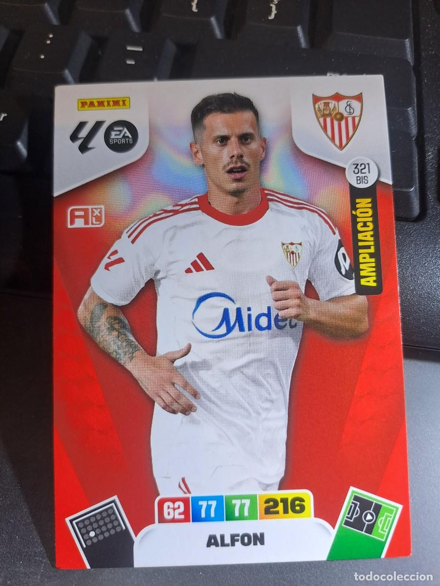 Coleccionismo Cromos antiguos: ADRENALYN XL ALFON 321 BIS AMPLIACION SEVILLA CROMO LIGA 2025 2026 25 26 PANINI