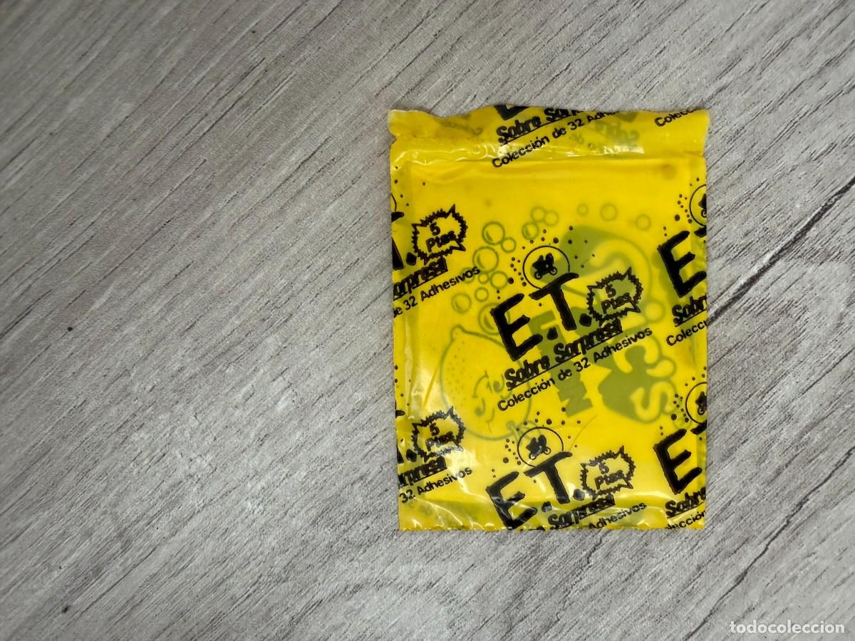 Coleccionismo Cromos antiguos: Raro sobre sorpresa E. T. El Extraterrestre