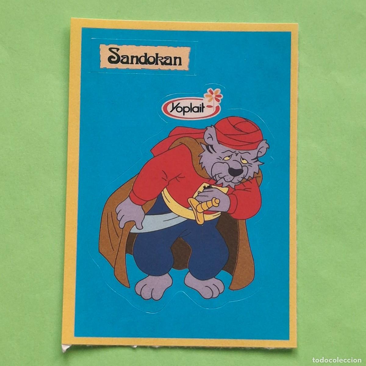 Coleccionismo Cromos antiguos: YOPLAIT - SANDOKAN - CROMO PEGATINA ADHESIVO