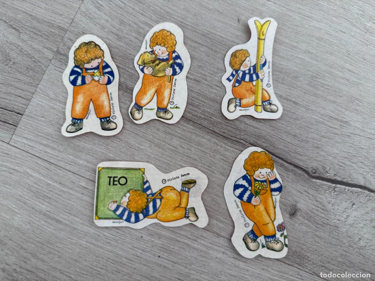 Coleccionismo Cromos antiguos: 5 cromos distintos - TEO de Panrico