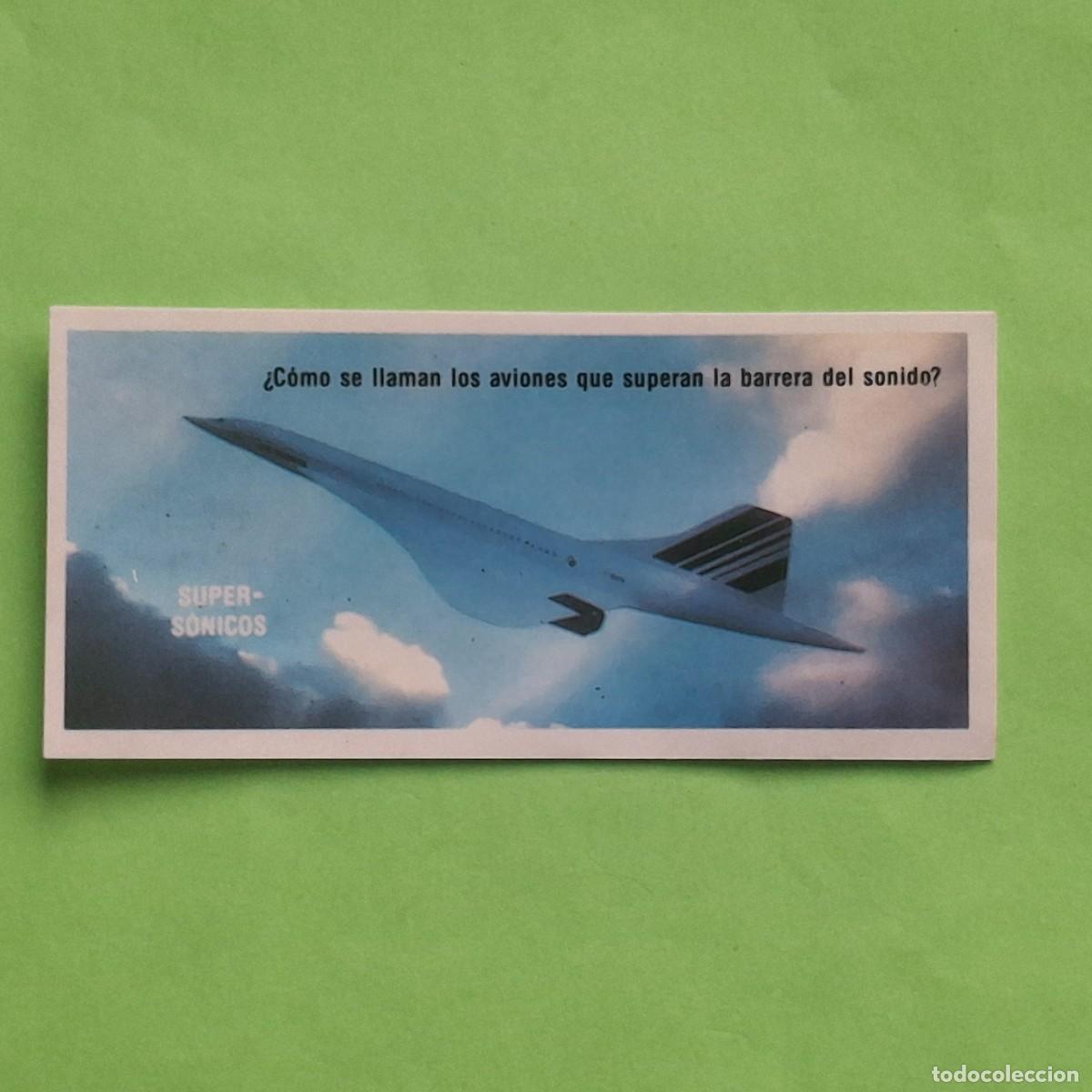 Coleccionismo Cromos antiguos: DANONE - GRANDES INVENTOS N&ordm; 3 - AVION - CROMO PEGATINA ADHESIVO