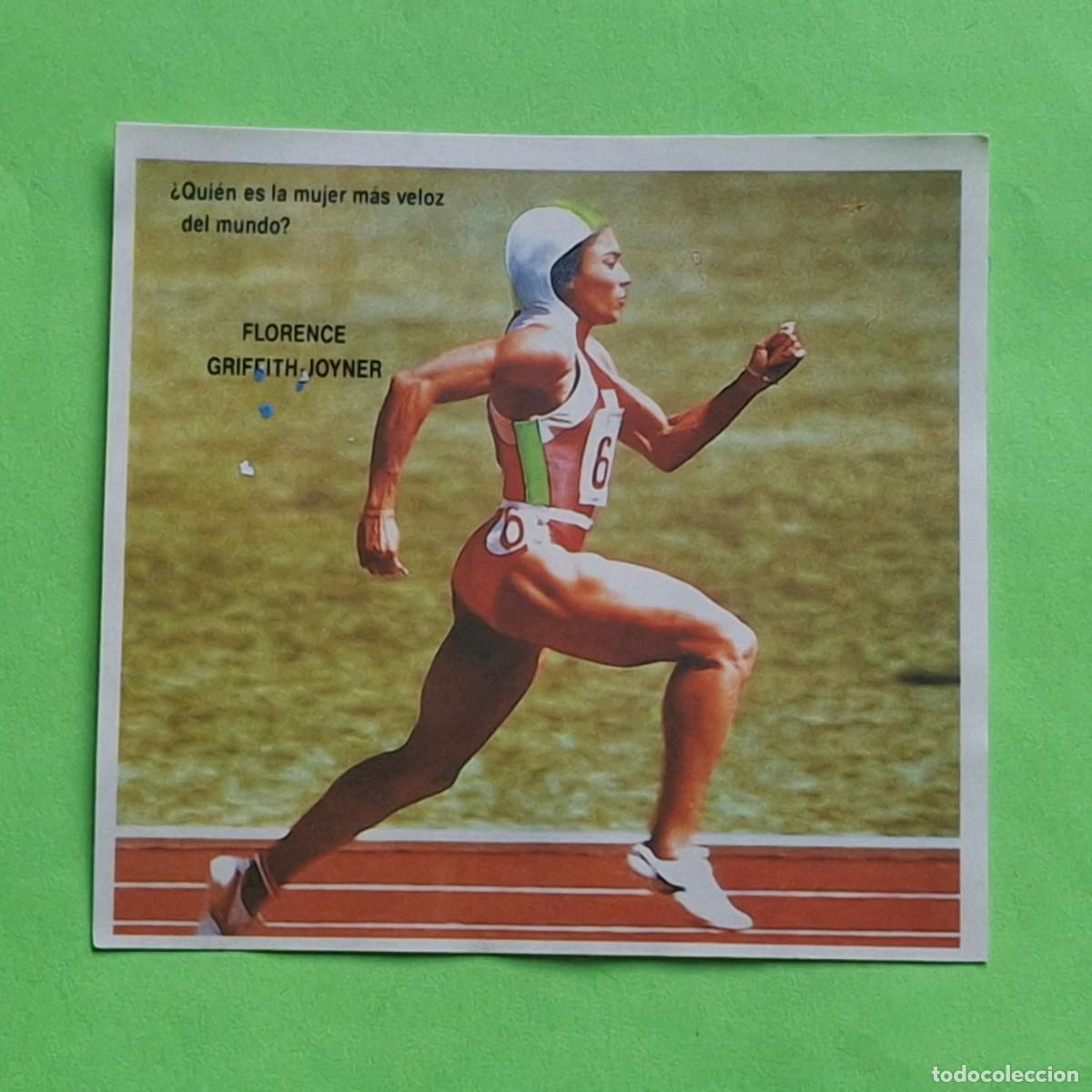 Collezionismo Figurine antiche: DANONE - RECORDS OLIMPICOS N&ordm; 2 - ATLETISMO - CROMO PEGATINA ADHESIVO