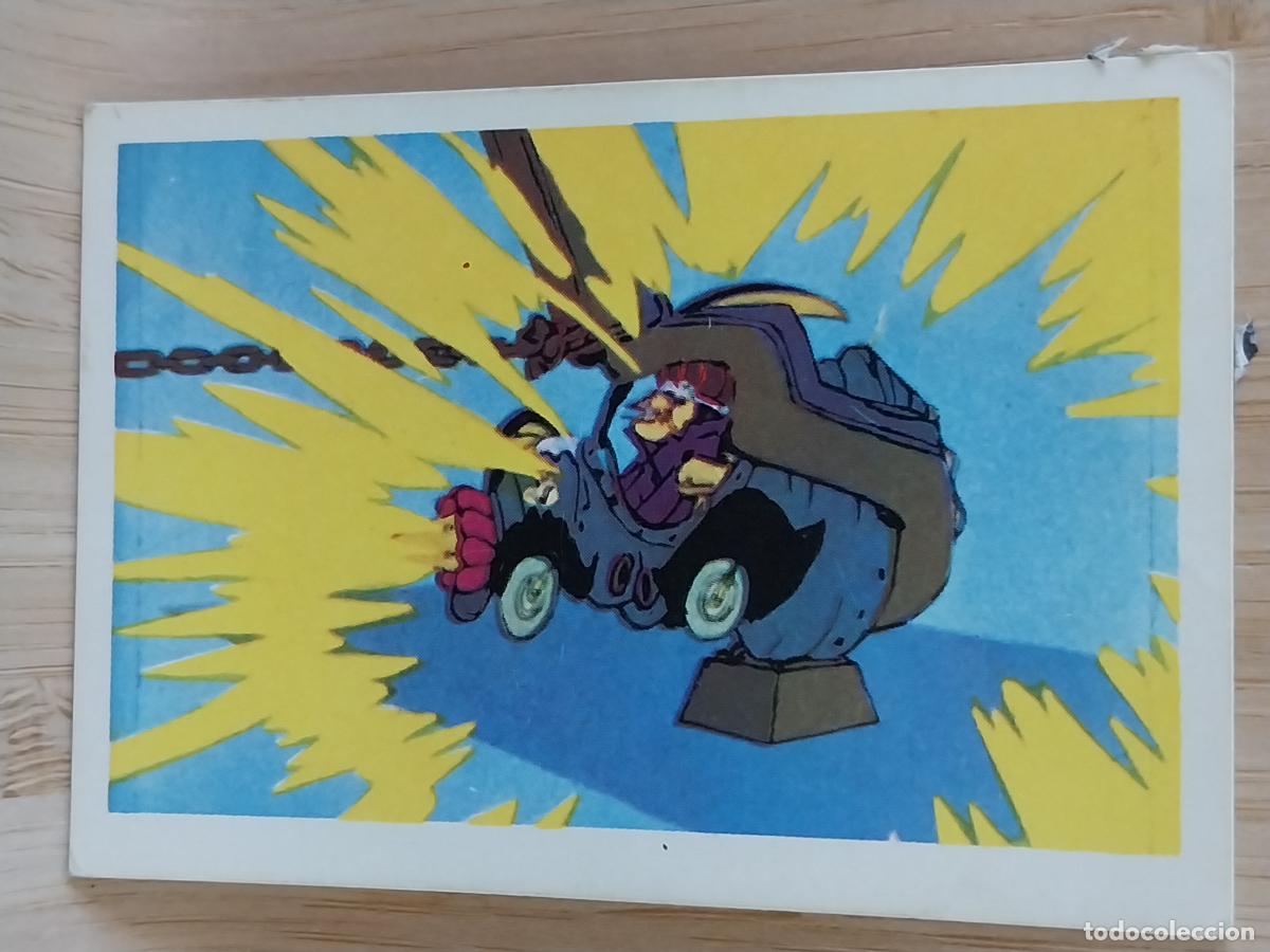 Coleccionismo Cromos antiguos: AUTOS LOCOS A&Ntilde;O 1972 FHER CROMO 206 RECUPERADO ORIGINAL