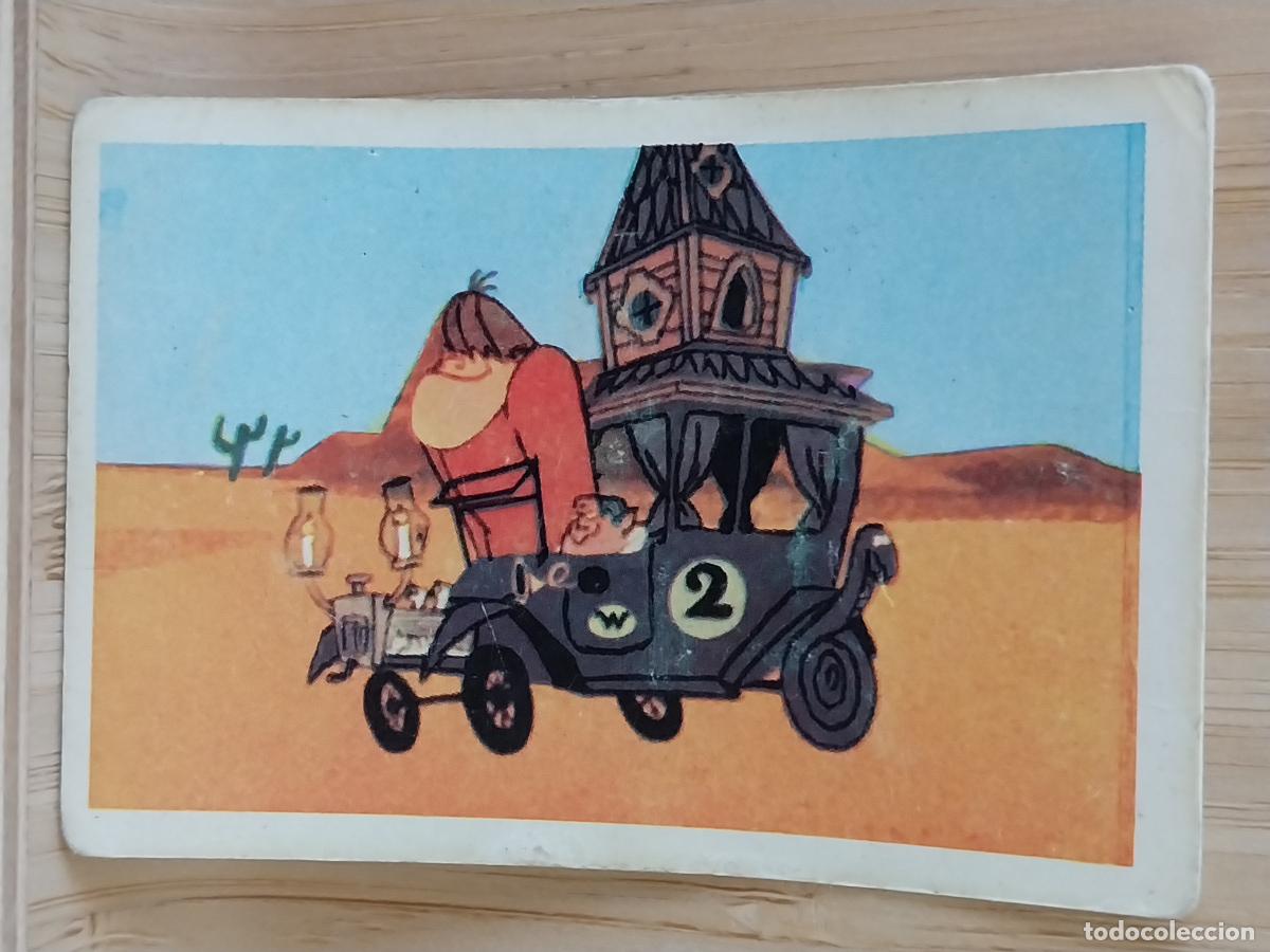 Collectionnisme Cartes &agrave; collectionner anciennes: AUTOS LOCOS A&Ntilde;O 1972 FHER CROMO 3 * RECUPERADO ORIGINAL