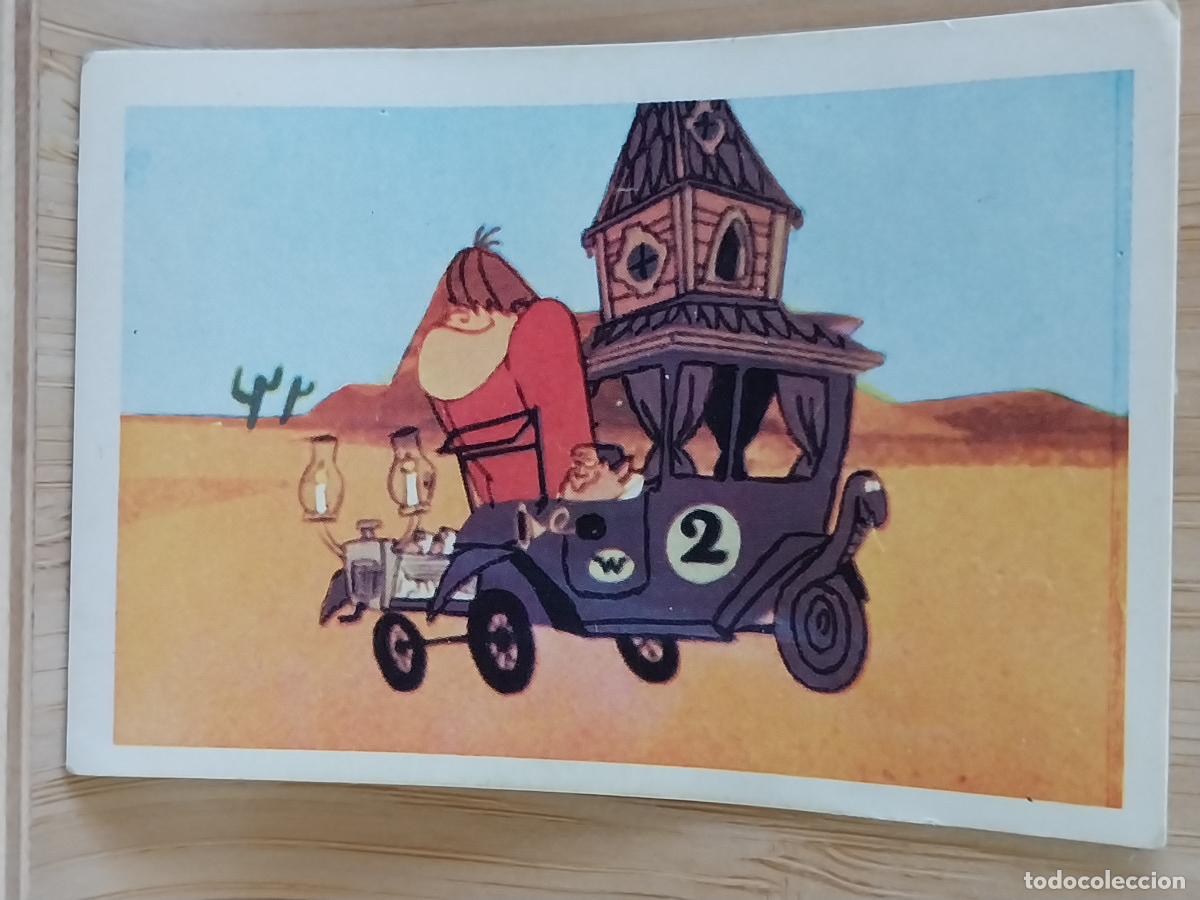 Collectionnisme Cartes &agrave; collectionner anciennes: AUTOS LOCOS A&Ntilde;O 1972 FHER CROMO 3 RECUPERADO ORIGINAL