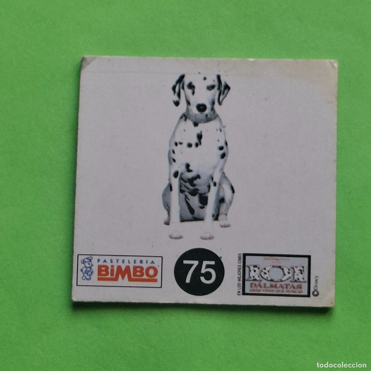 Collezionismo Figurine antiche: BIMBO - 101 DALMATAS N&ordm; 75 - CROMO DIFICIL CARTON