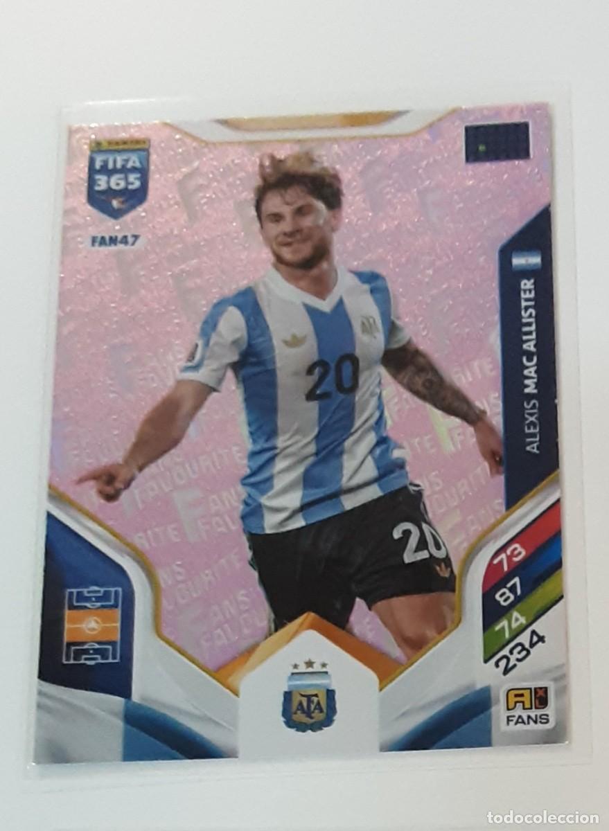 Coleccionismo Cromos antiguos: Adrenalyn xl fifa 365 2026 alexis macallister rosa paralela