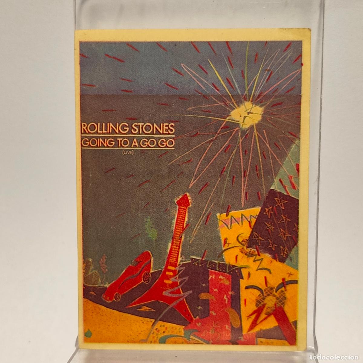 Coleccionismo Cromos antiguos: ANTIGUO CROMO ROLLING STONES 163 SHOW ESTRELLAS nunca pegado f2
