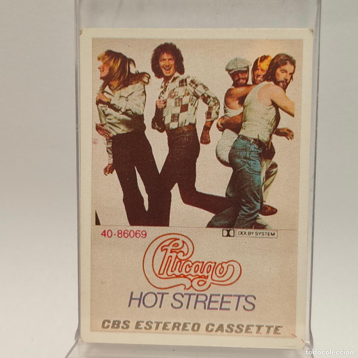 Coleccionismo Cromos antiguos: SHOW ESTRELLAS 1982 CROMO SIN PEGAR NUNCA N&ordm; 148 CHICAGO f2