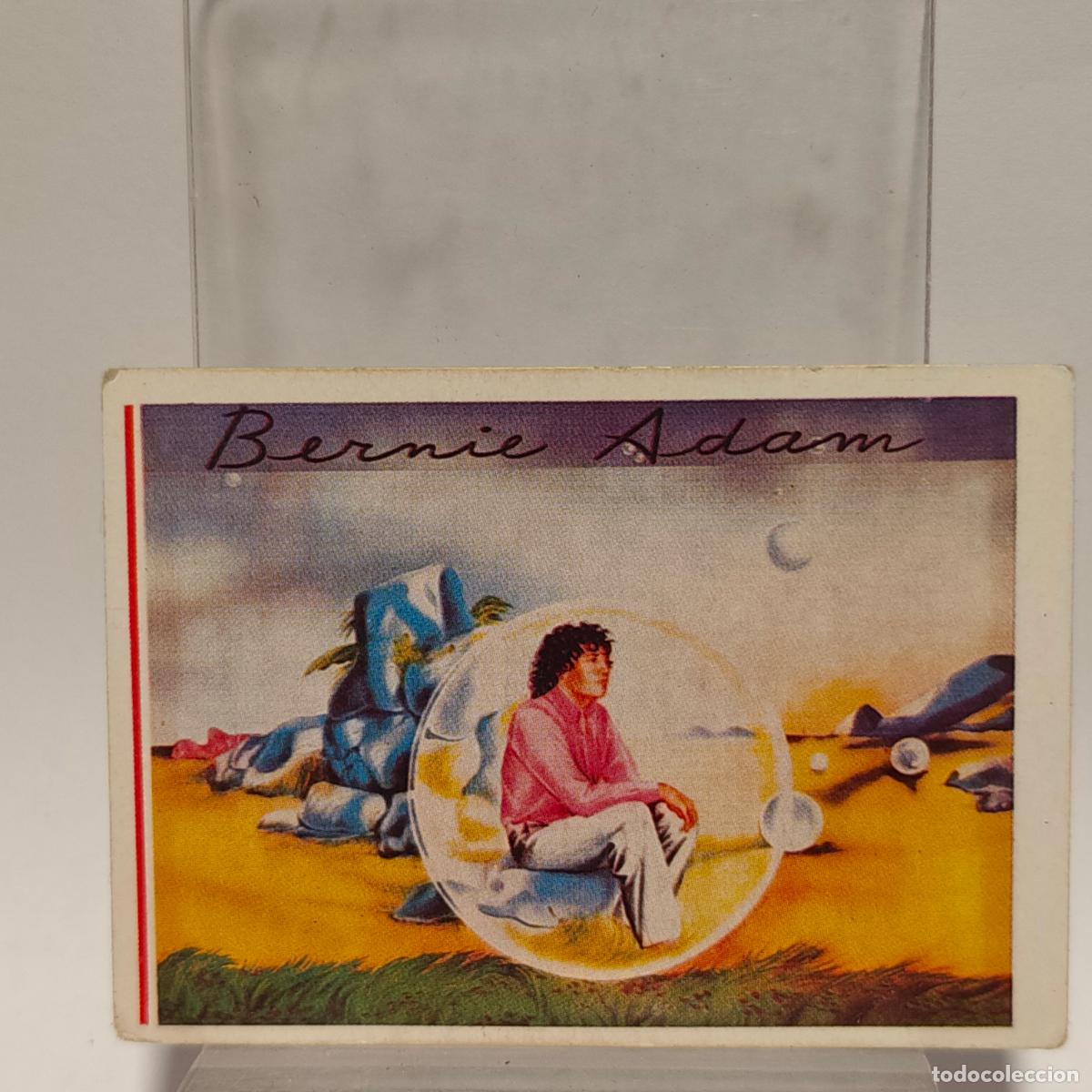 Coleccionismo Cromos antiguos: CROMO DE BERNIE ADAM SIN PEGAR N&ordm; 135 A&Ntilde;O 1982 DEL ALBUM SHOW DE ESTRELLAS DE MAGA F2