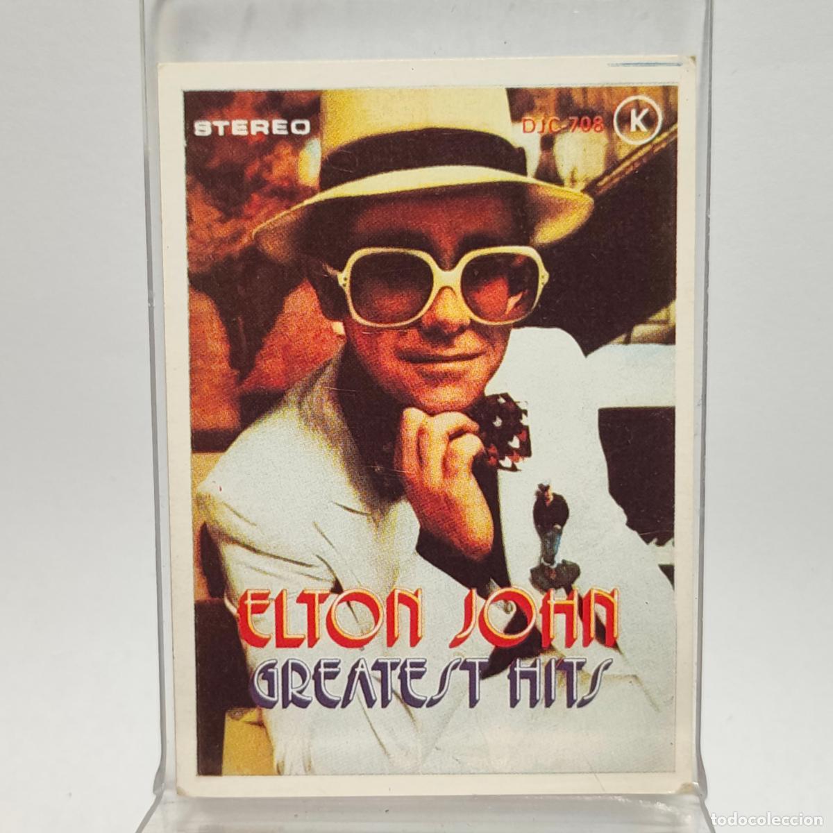 Coleccionismo Cromos antiguos: CROMO SHOW De ESTRELLAS N&ordm; 134 ELTON JOHN sin pegar F2