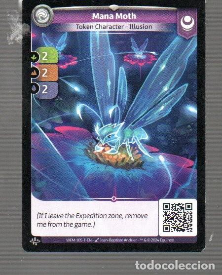 Coleccionismo Cromos antiguos: CROMO DE COMMON FOILER. ALTARES DEL A&Ntilde;O 2024 MANA MOTH