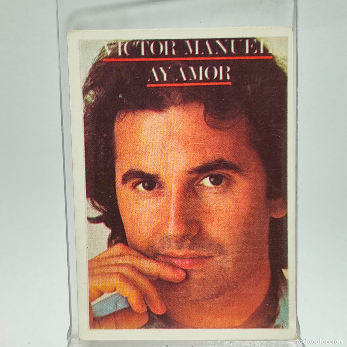 Coleccionismo Cromos antiguos: CROMO DE VICTOR MANUEL SIN PEGAR N&ordm; 85 A&Ntilde;O 1982 DEL ALBUM SHOW DE ESTRELLAS DE MAGA F2