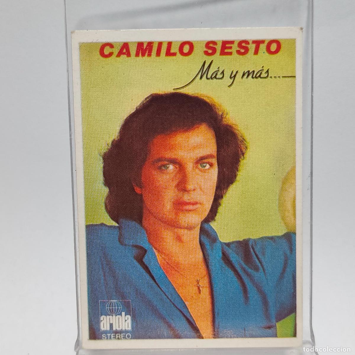 Collectionnisme Cartes &agrave; collectionner anciennes: CROMO DE SHOW DE ESTRELLAS CAMILO SESTO NUNCA PEGADO N&ordm; 83 A&Ntilde;O 1982 DEL ALBUM SHOW MAGA F2