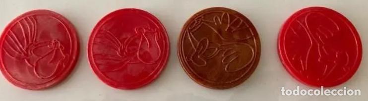 Coleccionismo Cromos antiguos: tazos 4 grandes mega tazo