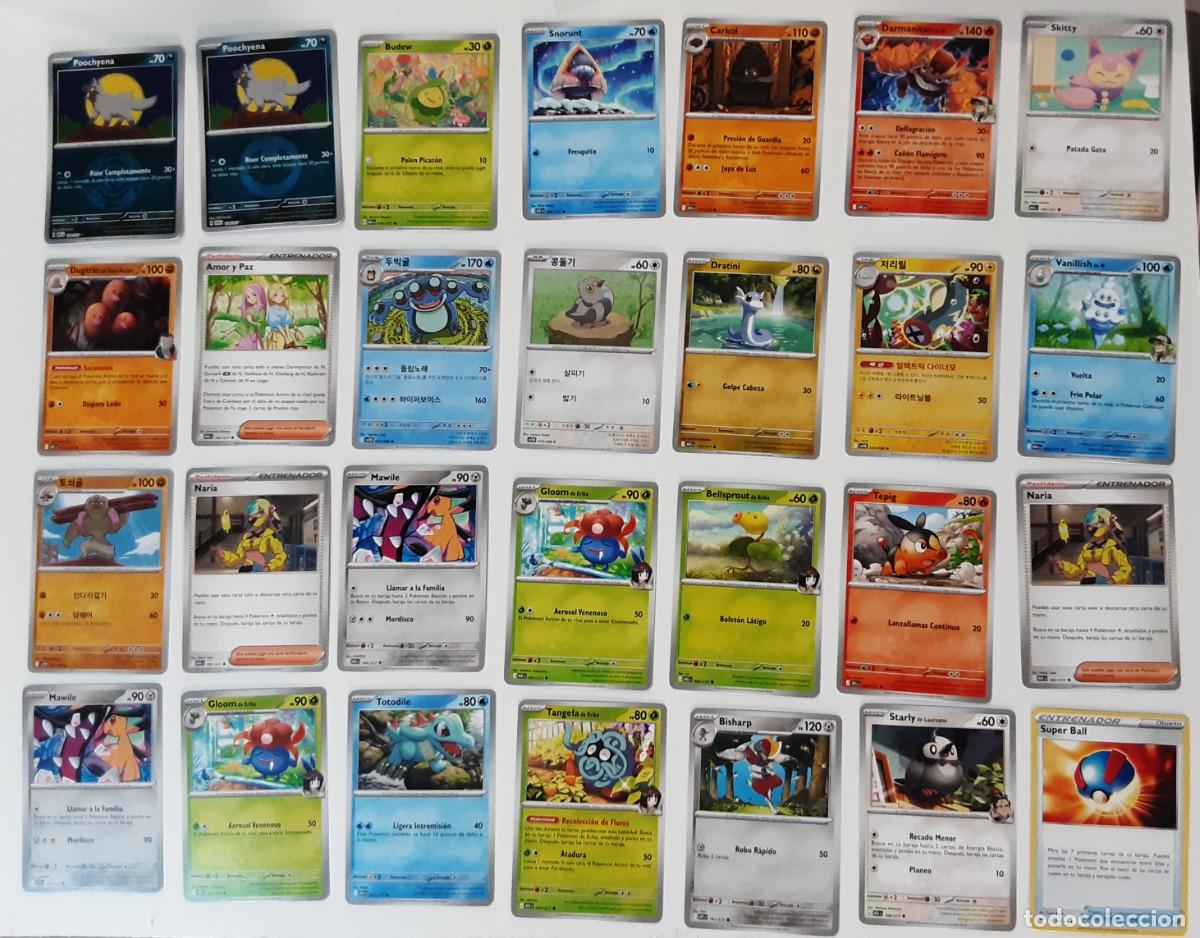 Coleccionismo cromos antiguos: Lote 28 cartas pokemon - Foto 1