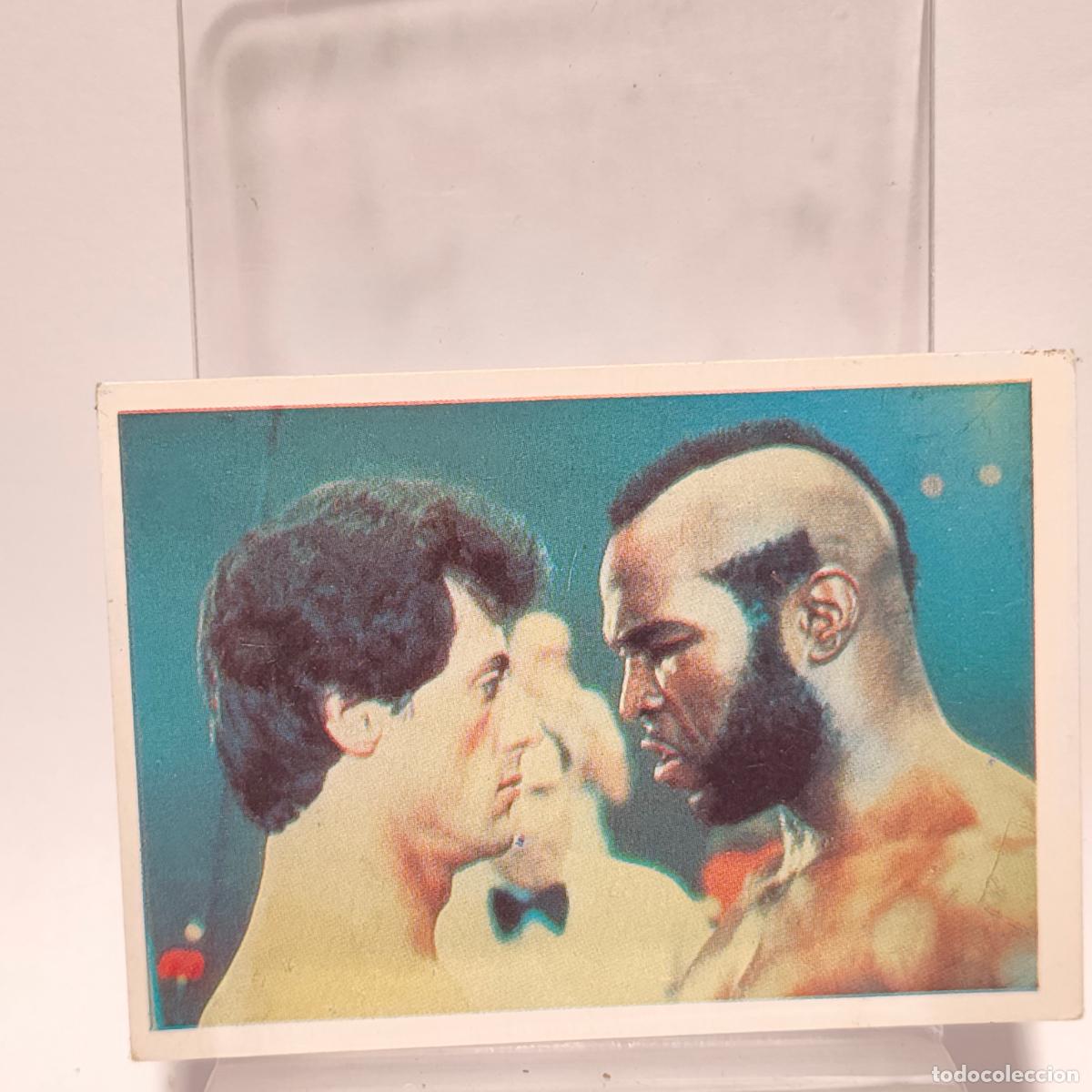 Coleccionismo Cromos antiguos: Show de estrellas - N&ordm; 61 Rocky III MR T- Editorial Maga A&ntilde;o 1982 - Nunca pegado F2