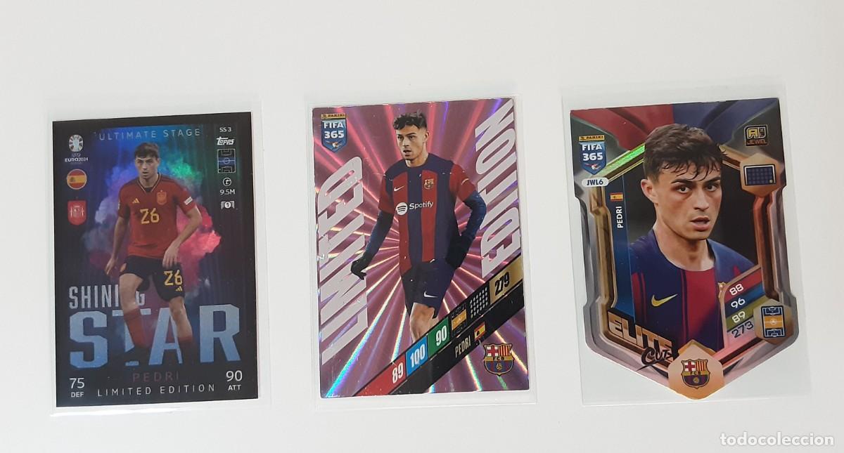 Coleccionismo Cromos antiguos: Lote cromos pedri Barcelona
