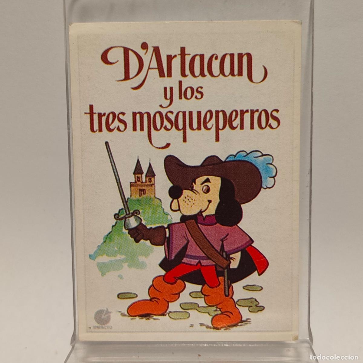 Coleccionismo Cromos antiguos: Show de estrellas - N&ordm; 48 D' Artacan y los Tres Mosqueperros - Editorial Maga A&ntilde;o - Nunca pegado F2