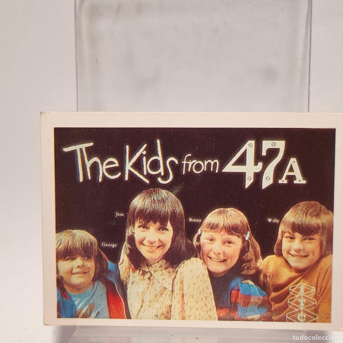 Coleccionismo Cromos antiguos: Show de estrellas - N&ordm; 40 Los Chicos de la Calle 47 - Editorial Maga A&ntilde;o 1982 - nunca pegado F2