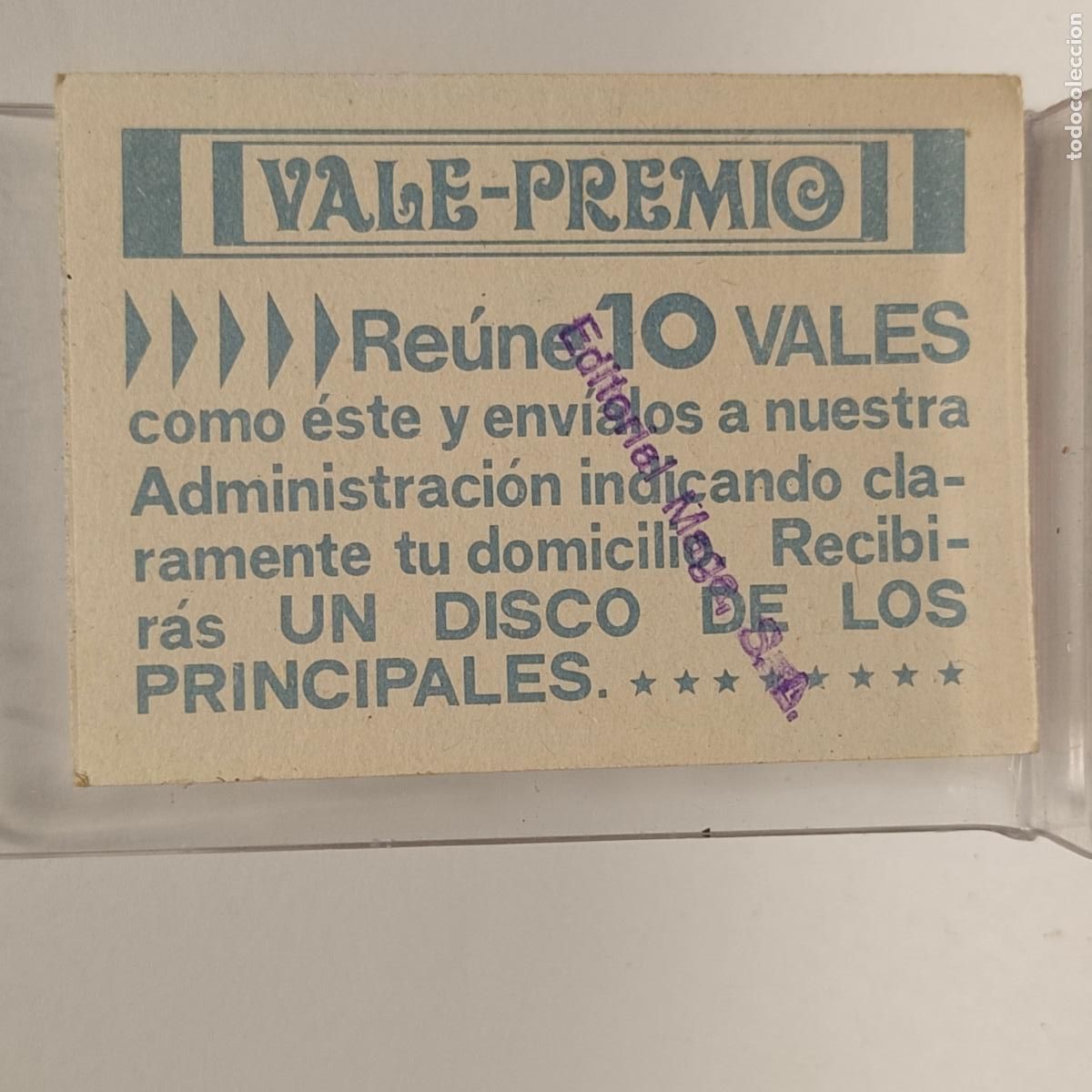 Coleccionismo Cromos antiguos: Show de Estrellas - Cromo Vale Premio - MAGA delantera Chanquete verano azul F2