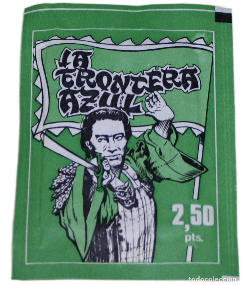 Coleccionismo Cromos antiguos: Sobre de cromos sin abrir La Frontera Azul
