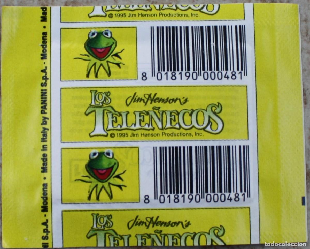 Coleccionismo cromos antiguos: Sobre de cromos sin abrir Los Tele&ntilde;ecos - Foto 2