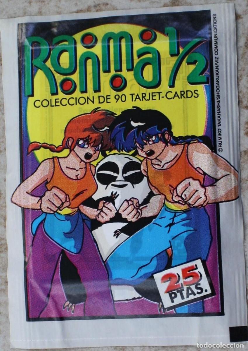 Coleccionismo cromos antiguos: Sobre de cromos sin abrir Ranma 1/2 - Foto 1