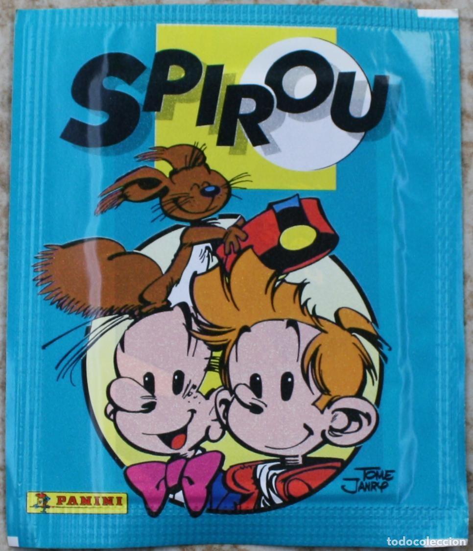 Coleccionismo Cromos antiguos: Sobre de cromos sin abrir Spirou