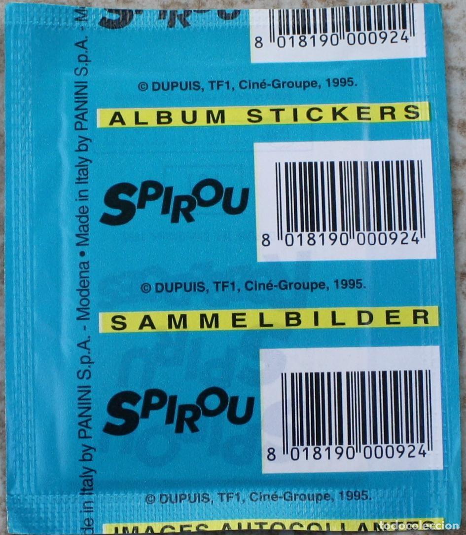 Coleccionismo cromos antiguos: Sobre de cromos sin abrir Spirou - Foto 2