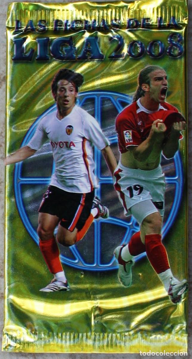 Coleccionismo Cromos antiguos: Sobre de cromos sin abrir Las Fichas de la Liga 2008