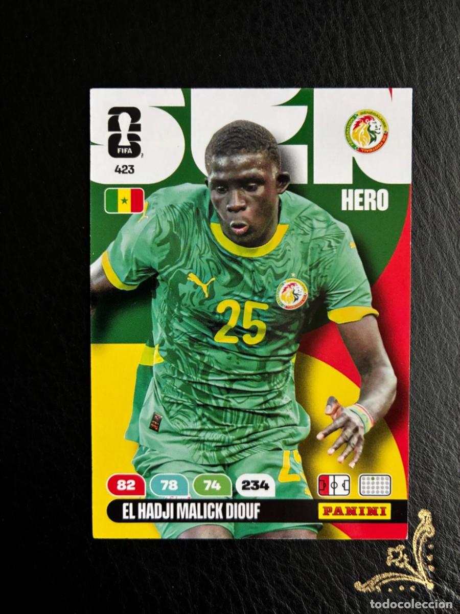 Coleccionismo Cromos antiguos: 423 EL HADJI MALICK DIOUF FIFA WORLD CUP ADRENALYN MUNDIAL 2026 26 PANINI