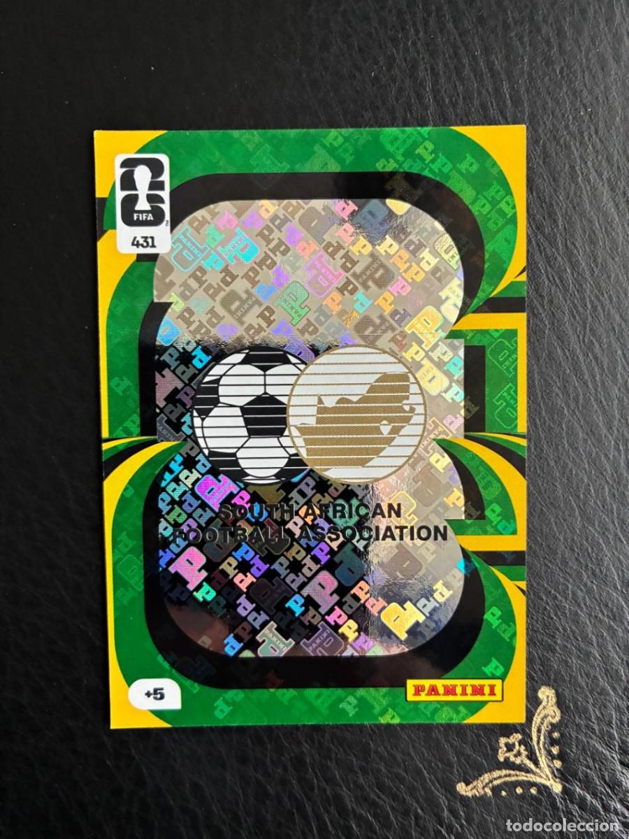 Collectable Antique Stickers: 431 ESCUDO SUDAFRICA FIFA WORLD CUP ADRENALYN MUNDIAL 2026 26 PANINI