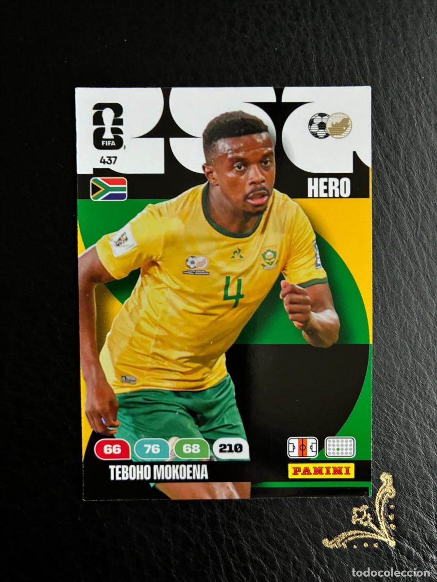 Collectable Antique Stickers: 437 TEBOHO MOKOENA SUDAFRICA FIFA WORLD CUP ADRENALYN MUNDIAL 2026 26 PANINI