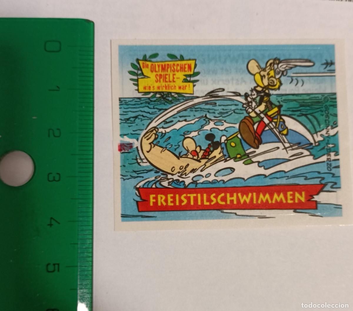 Coleccionismo Cromos antiguos: ferrero estampa sticker cromo nutella asterix escena estampita antigua alemania aleman obelix
