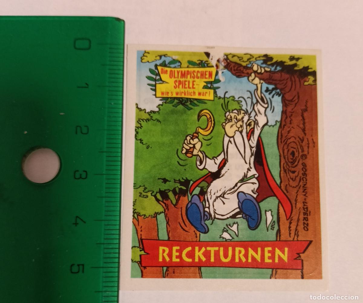 Coleccionismo Cromos antiguos: ferrero estampa sticker cromo nutella asterix escena estampita antigua alemania aleman panoramix