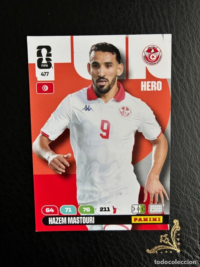 Coleccionismo Cromos antiguos: 477 HAZEM MASTOURI TUNEZ FIFA WORLD CUP ADRENALYN MUNDIAL 2026 26 PANINI
